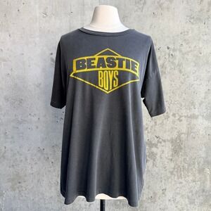 Daydreamer LA Beastie Boys M Gray Oversized Short Sleeve Licensed to Ill Tee